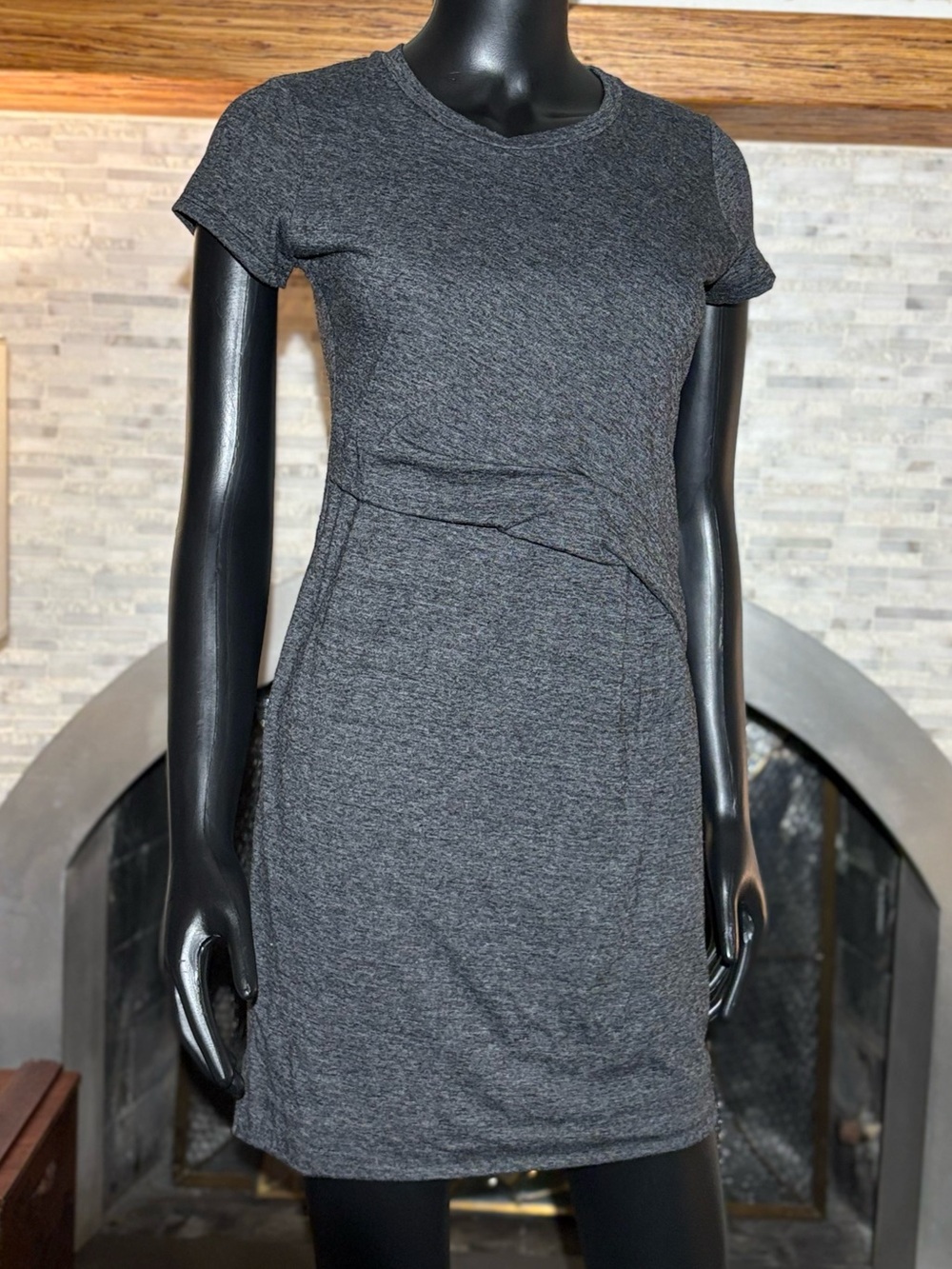 Dolan Left Coast Collection Anthropologie Ruched Jersey Mini Dress - Petite XS